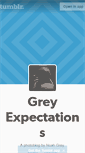 Mobile Screenshot of greyexpectations.com