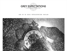 Tablet Screenshot of greyexpectations.com